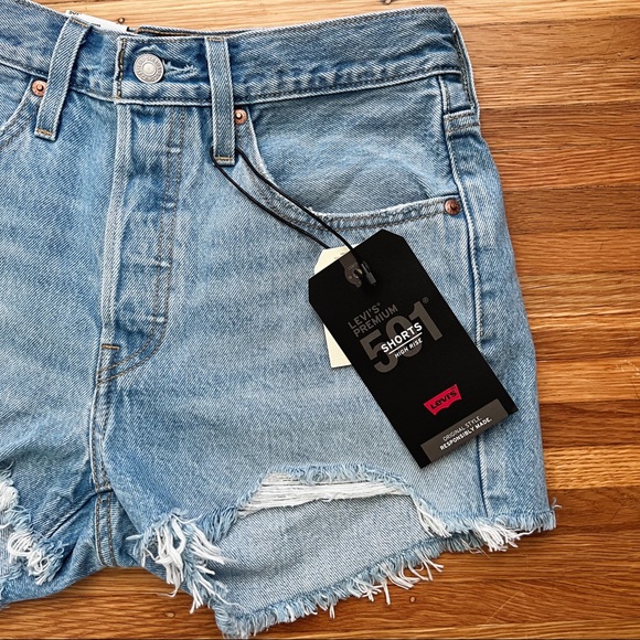 NWT Levi’s 501 Original Shorts sz 26 - Picture 3 of 3